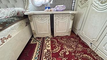 office table: Спальный гарнитур в классическом стиле (цвет айвори с золотистым — 3