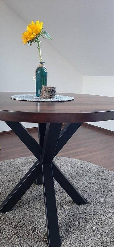 Stilski trpezarijski stolovi: OKRUGLI TRPEZARIJSKI STO FI100 BUKVA | Kontakt telefon 06******** — 13