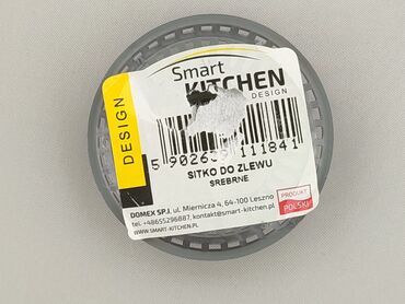 Nowe, srebrne sitko do zlewu Smart Kitchen Design. Praktyczne i