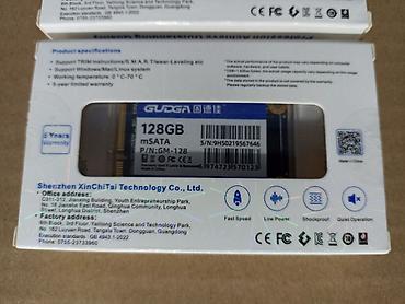 Комплектующие для ПК: Накопитель для ПК, Новый, SSD, 128 ГБ, Для ПК — 4