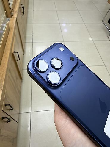 iphone 10plus: IPhone 17 Pro, Б/у, 256 ГБ, Blue Titanium, 100 % — 2