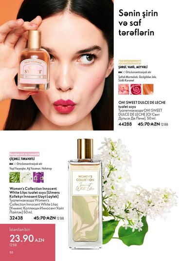 Bədənə qulluq: Oriflame bədən və şəxsi qulluq məhsulları – seçilmiş kolleksiyalar — 17