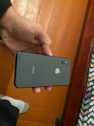 муздаткычтар ош шаары: IPhone X, 256 ГБ, Space Gray, 77 %