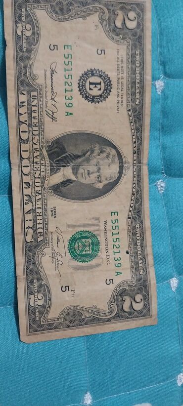eskinas: 1976 ci ilin 2 dollari
