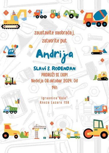 Biznis usluge: Online pozivnice za rođendan - CountDown Countdown pozivnica u obliku — 7