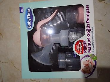 Uşaq arabaları: Mexaniki süd pompası BabyTime BT514 Pratik Manuel gogus Pompası — 1