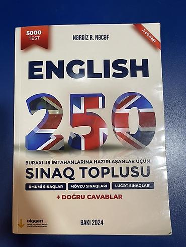 Testlər: Məhsul: “English 250 – Buraxılış imtahanlarına hazırlaşanlar üçün — 1