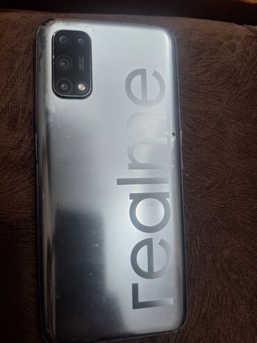 telfo: Realme 7 5G, 128 GB, rəng - Mavi, Zəmanət, Sensor, Barmaq izi
