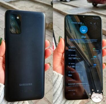 samsung a14 ikinci el: Samsung Galaxy A03s, 64 GB, rəng - Qara, Barmaq izi, İki sim kartlı