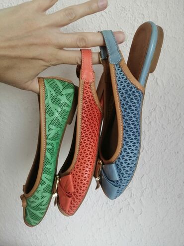 белорусская обувь: Балетки на лето, натуральная кожа, производство Турция, распродажа
