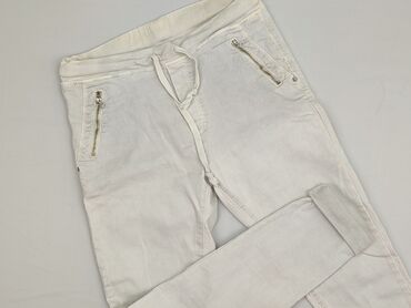 vinted tuniki damskie: Material trousers for women, size S (EU 36)