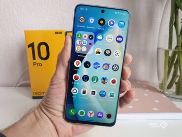 режим 10 с: Realme 10 Pro, 256 ГБ, цвет - Черный, 2 SIM