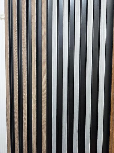 Другие строительные материалы: 3 D панели, декоративная панель от 350 сомов, рейки, тв зона от 350 — 7