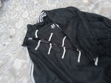 зип худи оверсайз мужские: Эркектердин толстовкасы, M (EU 38), Adidas, Жаңы, түсү - Кара, Акылуу жеткирүү