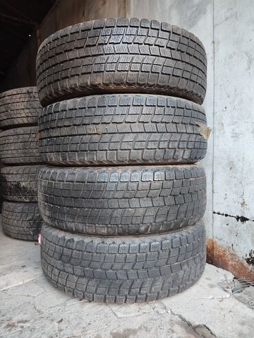 Шины: Шины 215 / 60 / R 16, Зима, Б/у, Комплект, Легковые, Япония, Bridgestone