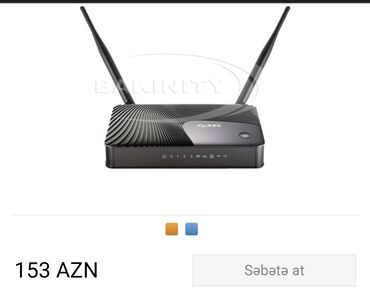 adsl: Zyxel ADSL ilə WiFi router
Az işlənib. İdeal vəziyyətdə
