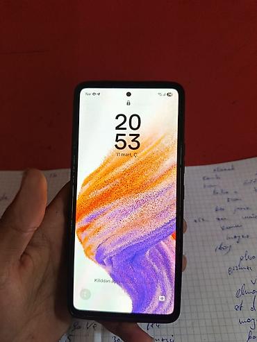 a53 ekran: Samsung Galaxy A53 5G, 256 GB, rəng - Qara, Barmaq izi — 1