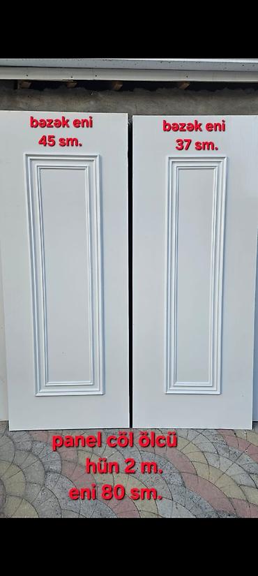 Plastik qapılar: PVC qapı panelləri - Material: PVC panel - Üz qabığı: dekorativ — 4