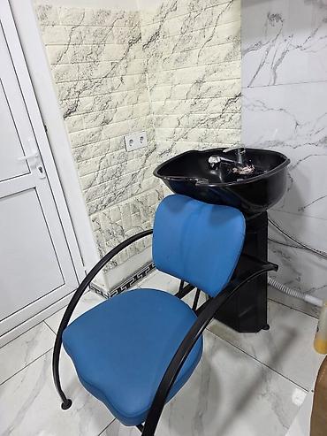 Salon, tibbi kreslolar: Salon üçün yuma bölməsi – kreslo və lavabo komplekti - Tip — 2