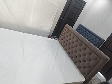 Спальные гарнитуры: Спальный гарнитур, Новый, Двуспальная кровать, Россия, Металл, Бесплатная доставка, цвет - Коричневый — 25