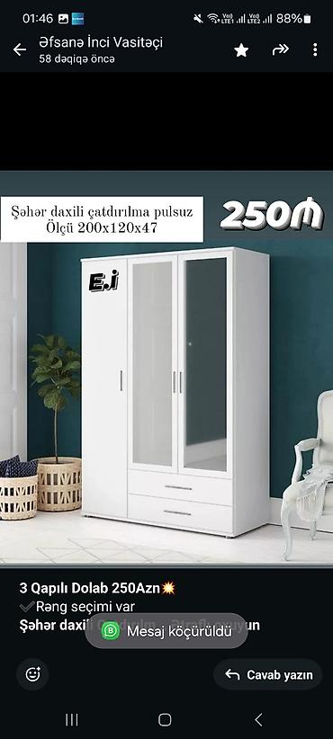 kombi ucun dolab: Düz dolab, Yataq otağı üçün, Açılan, Quraşdırıla bilən — 3