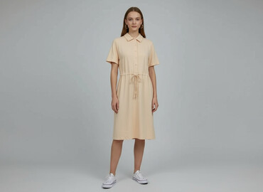 sukienki z guziczkami: Women`s dress, size L