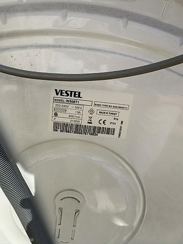 aoc c27g1: Стиральная машина VESTEL W508T1 - Тип: фронтальная загрузка - — 3