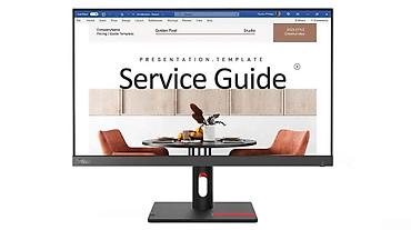 masaustu dəst: Lenovo ThinkVision S24i-30 Monitor 63DEKAR3EU 🟢 Rəsmi iş yeri olan və — 2