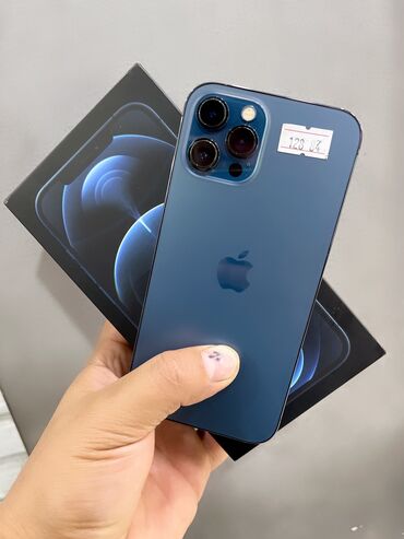 Apple iPhone: IPhone 12 Pro Max, 128 ГБ, Синий, Коробка, 83 %