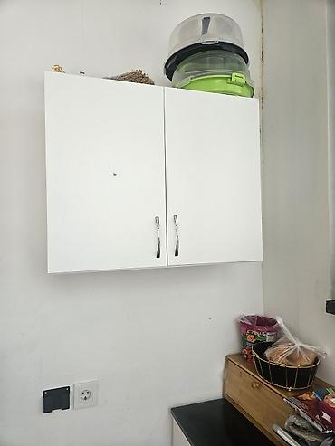 kukna mebili: Mətbəx üçün modul şkaf dəsti və balaca divan - Üst asma şkaf: İki — 1