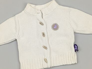 czapka zimowa niemowlęca z pomponem: Cardigan, Prenatal, 0-3 months, condition - Very good