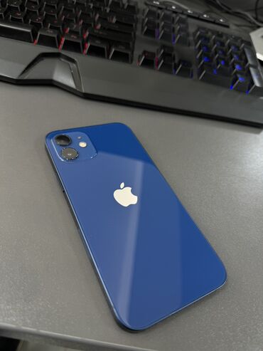 ikinci el iphone 12: IPhone 12, 64 GB, Mavi, Face ID