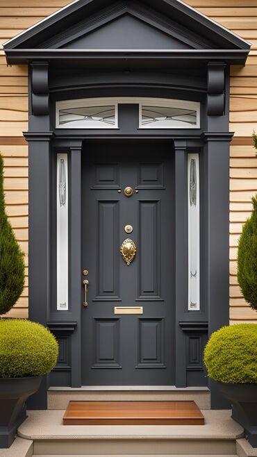 Giriş qapıları: Mənzil üçün Yeni Giriş qapısı Zamok ilə, Zəmanətli, Pulsuz quraşdırma, Rayonlara çatdırılma — 31