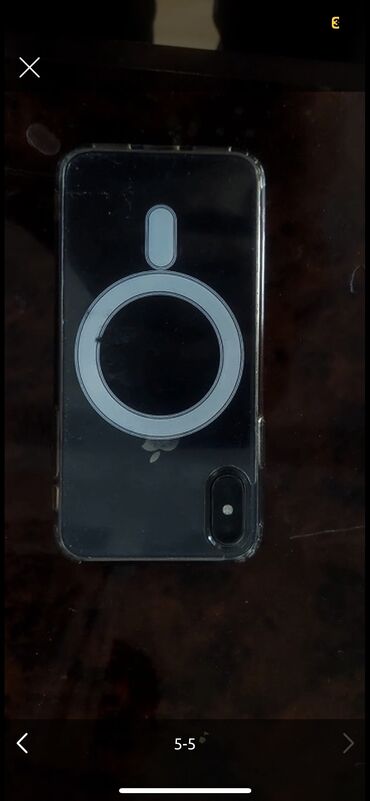 çat: IPhone X, 64 GB, Qara