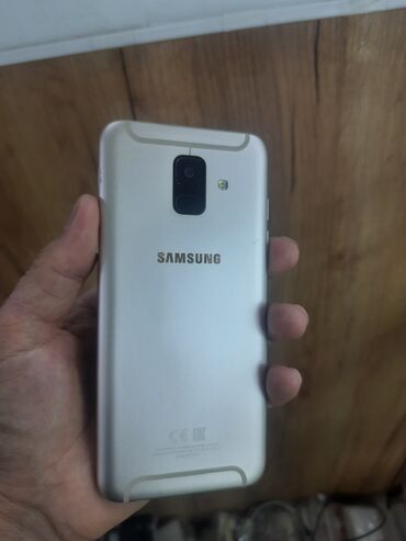 samsung gear: Samsung Galaxy A6, Колдонулган, 32 GB, 2 SIM