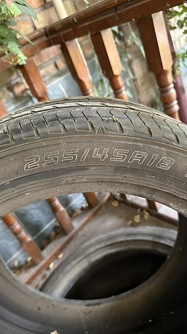 Шины: Шины 255 / 45 / R 18, Лето, Б/у, Пара, Легковые, США, Dunlop — 2