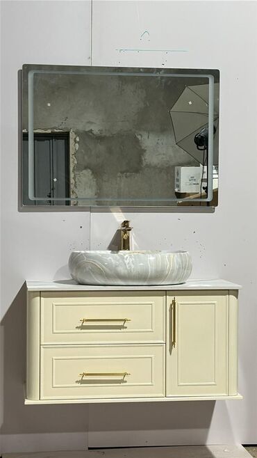 Moydadırlar: Hamam mebeli və lavabo dəstləri - Müasir dizayn: mərmər teksturalı -da lalafo.az — 49 Moydadırlar: Hamam mebeli və lavabo dəstləri - Müasir dizayn: mərmər teksturalı — 49