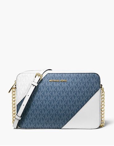 чехлы на ключ: Классическая сумка, Michael Kors, Материал: Комбинированный материал, Застежка на молнии, Женские