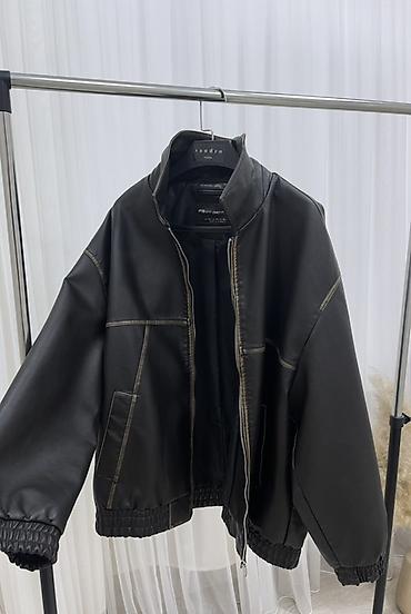 zegna kurtka: Rəngi: Tünd qəhvəyi / Qara (kontrast tikişli) Ölçü:XL Brend:Newyorker — 5