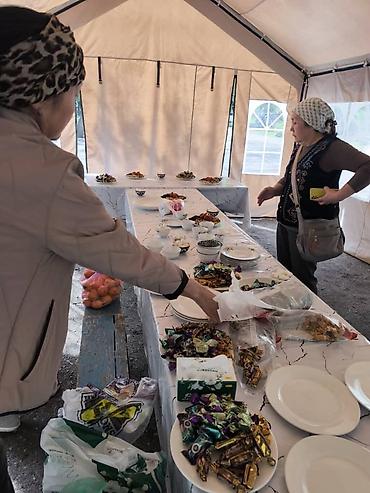 Аренда юрт: Аренда юрты, Каркас Деревянный, 75 баш, С полом, Самовар, Посуда — 5