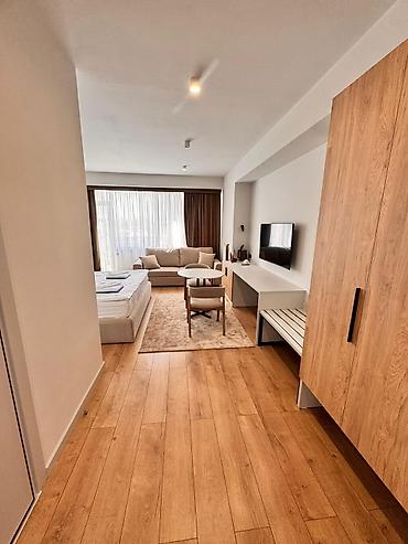 Аренда отелей и хостелов: Современный 4 звездочный апарт отель Raduga West Стильное стеклянное — 11