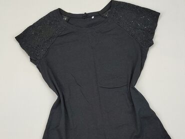 la mania t shirty czarne: T-shirt, SinSay, S (EU 36), condition - Good