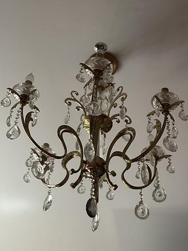 Çılçıraq, 5 lampa, Metal