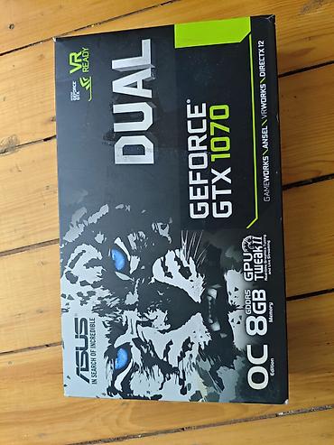gtx 3050: ASUS Dual GeForce GTX 1070 OC Edition – 8 GB GDDR5 videokart — 2