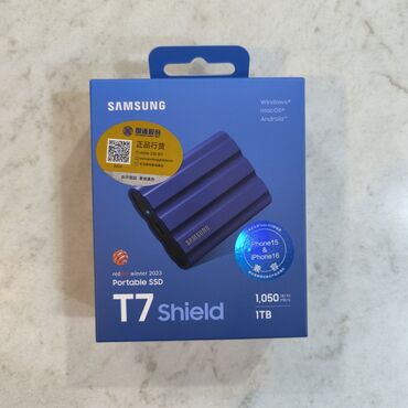 внешний жёсткий диск 1 тб: Накопитель, Новый, Samsung, SSD, 1 ТБ, 1.8"