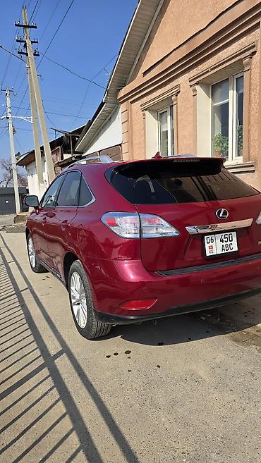 Lexus: Lexus RX: 2011 г., 3.5 л, Вариатор, Гибрид, Кроссовер — 5