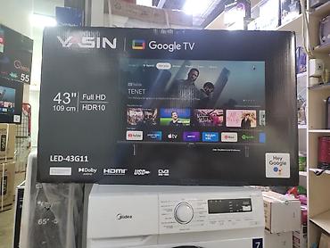 Телевизоры: Телевизор YASIN 43G11 Android Низкая цена + скидки + акции + at lalafo.kg — 15 Телевизоры: Телевизор YASIN 43G11 Android Низкая цена + скидки + акции + — 15