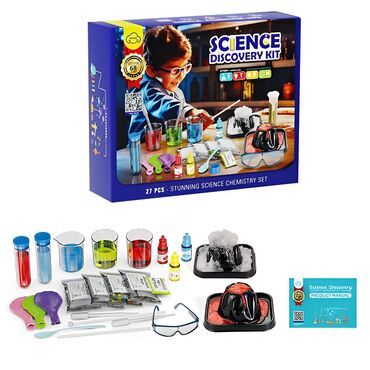 Игрушки: Научный набор для экспериментов "Science Discovery Kit" –