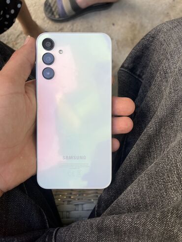 galaxy a22: Samsung Galaxy A15, 128 GB, rəng - Göy, Zəmanət, Sensor, Barmaq izi