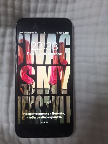 ош айфоны: IPhone 6, Space Gray